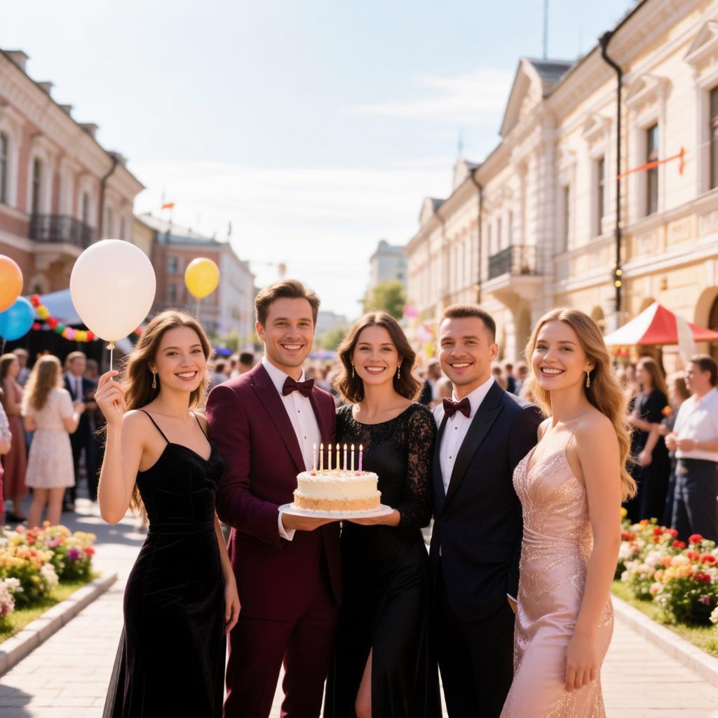 Юбилей 30 лет в Центральном районе
